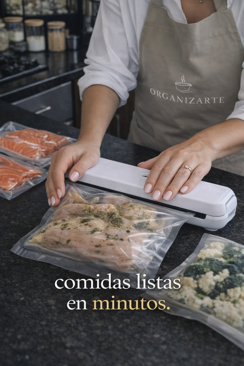 Cocina organizada con Organizarte